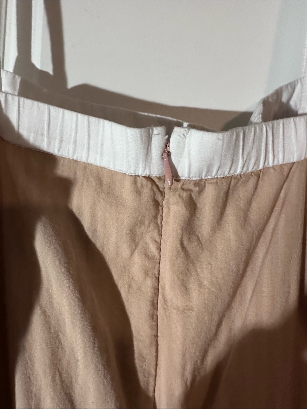 Lane Bryant Beige and Navy Colorblock Maxi Dress - Picture 6 of 9